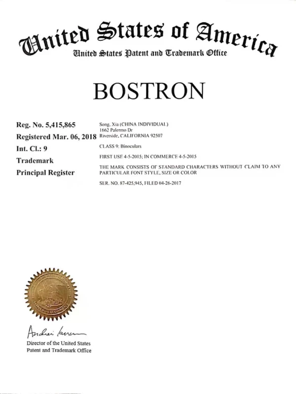 Bostron商标美国_副本
